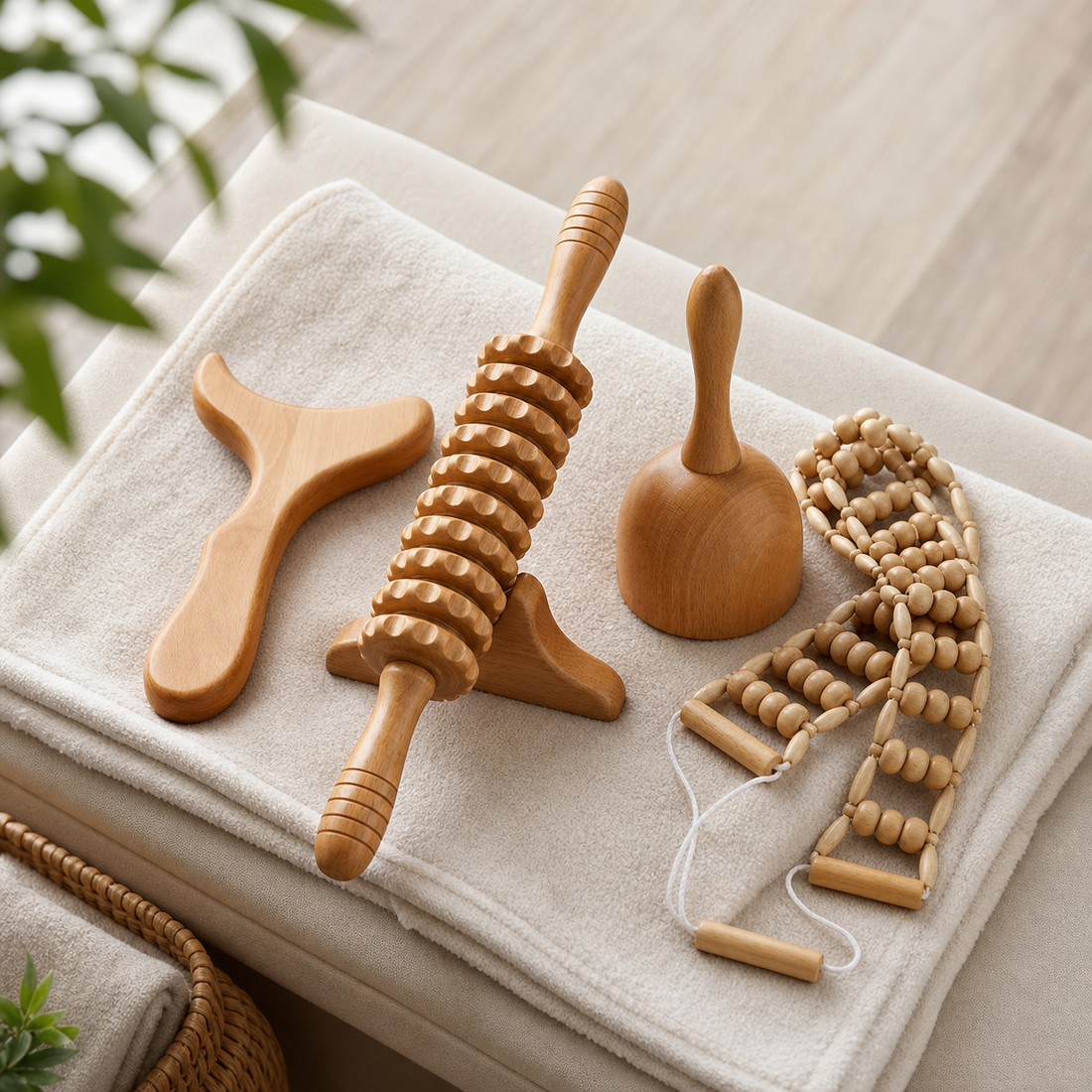 Birchwood Massage Roller Set